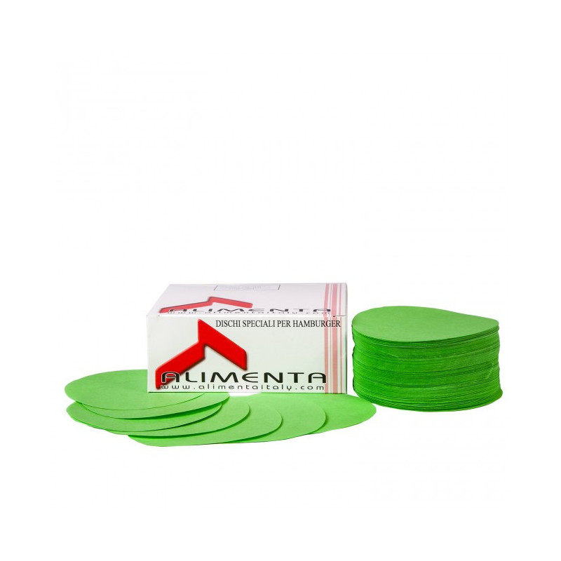 Disco de Papel Diámetro 130 mm Verde 500gr.